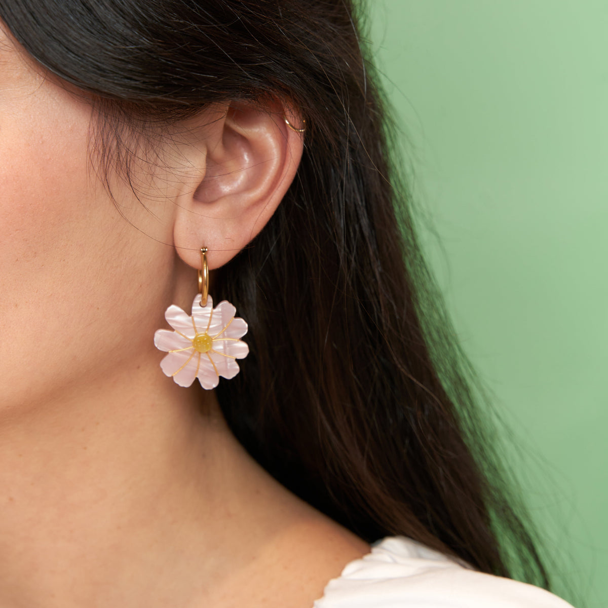 Boucles d'oreilles Cosmos