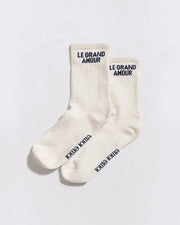 Les chaussettes Le grand amour - crème - 42/46