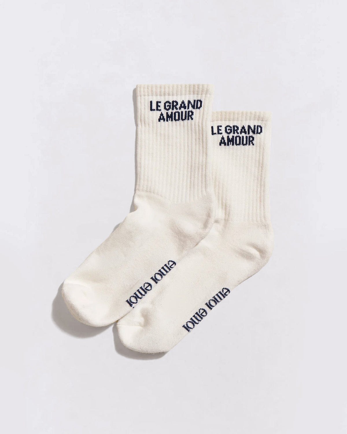 Les chaussettes Le grand amour - crème - 42/46