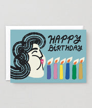 CARTE - Happy Birthday Candles