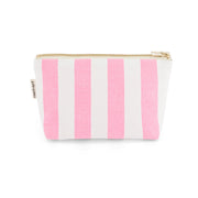 Pochette sofia en coton neon pink / ecru