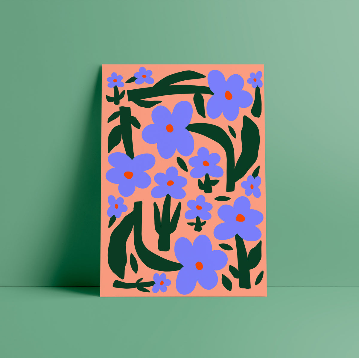 Print a3 las flores coral