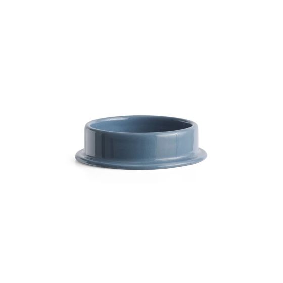 Tube candelholder concrete light blue s