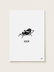 Affiche a4 agen