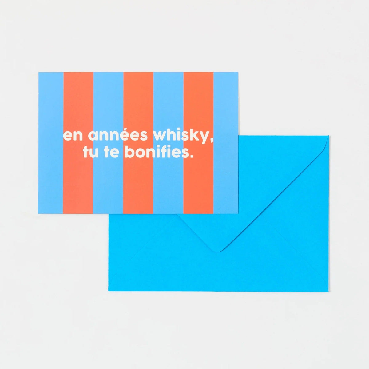 Carte - En années whisky, tu te bonifies