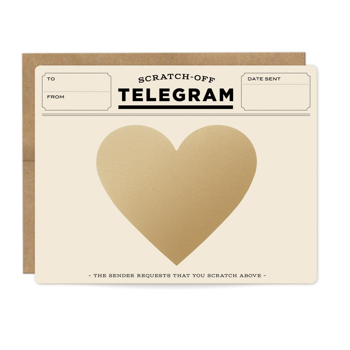Scratch-off Card Classic Telegram