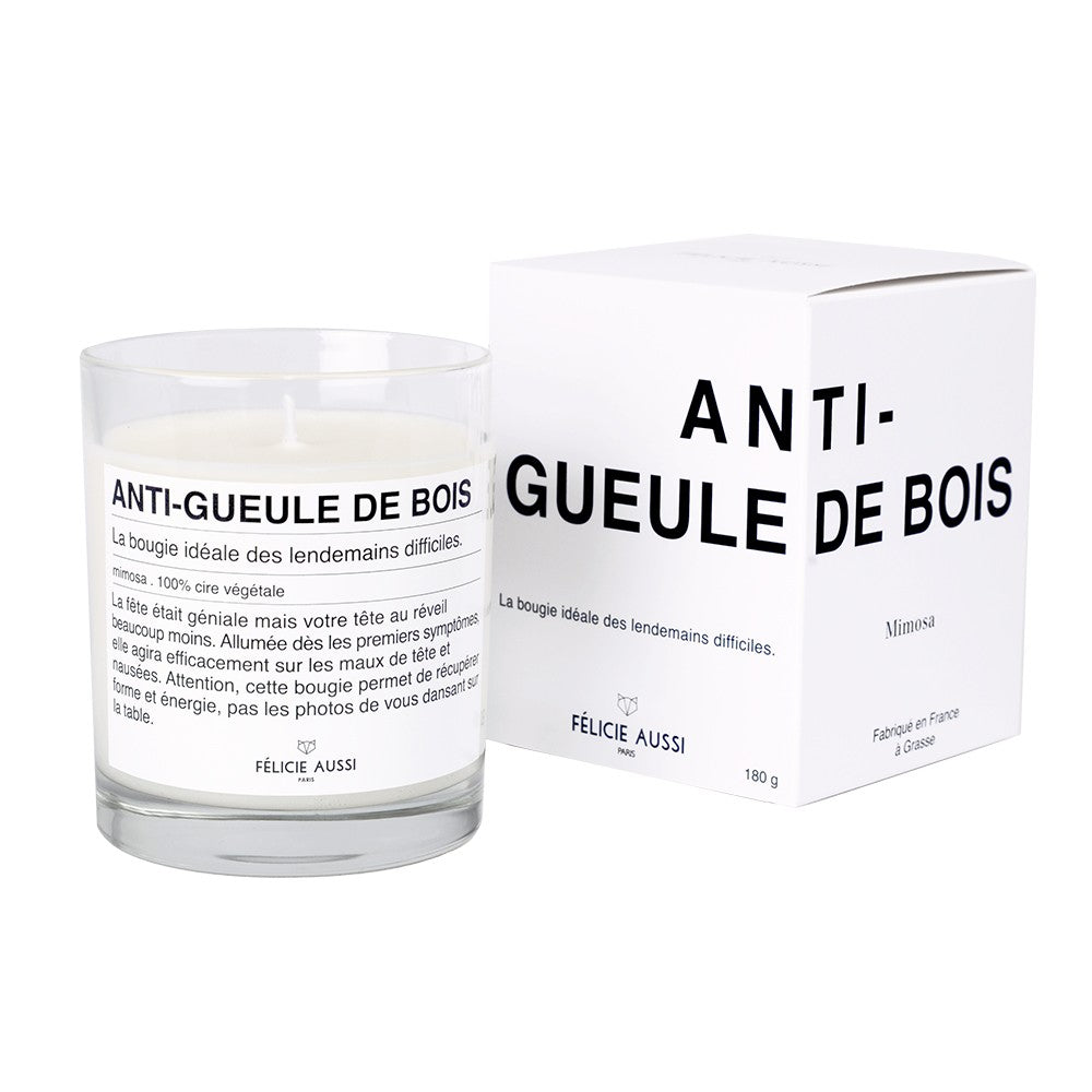Bougie anti-gueule de bois