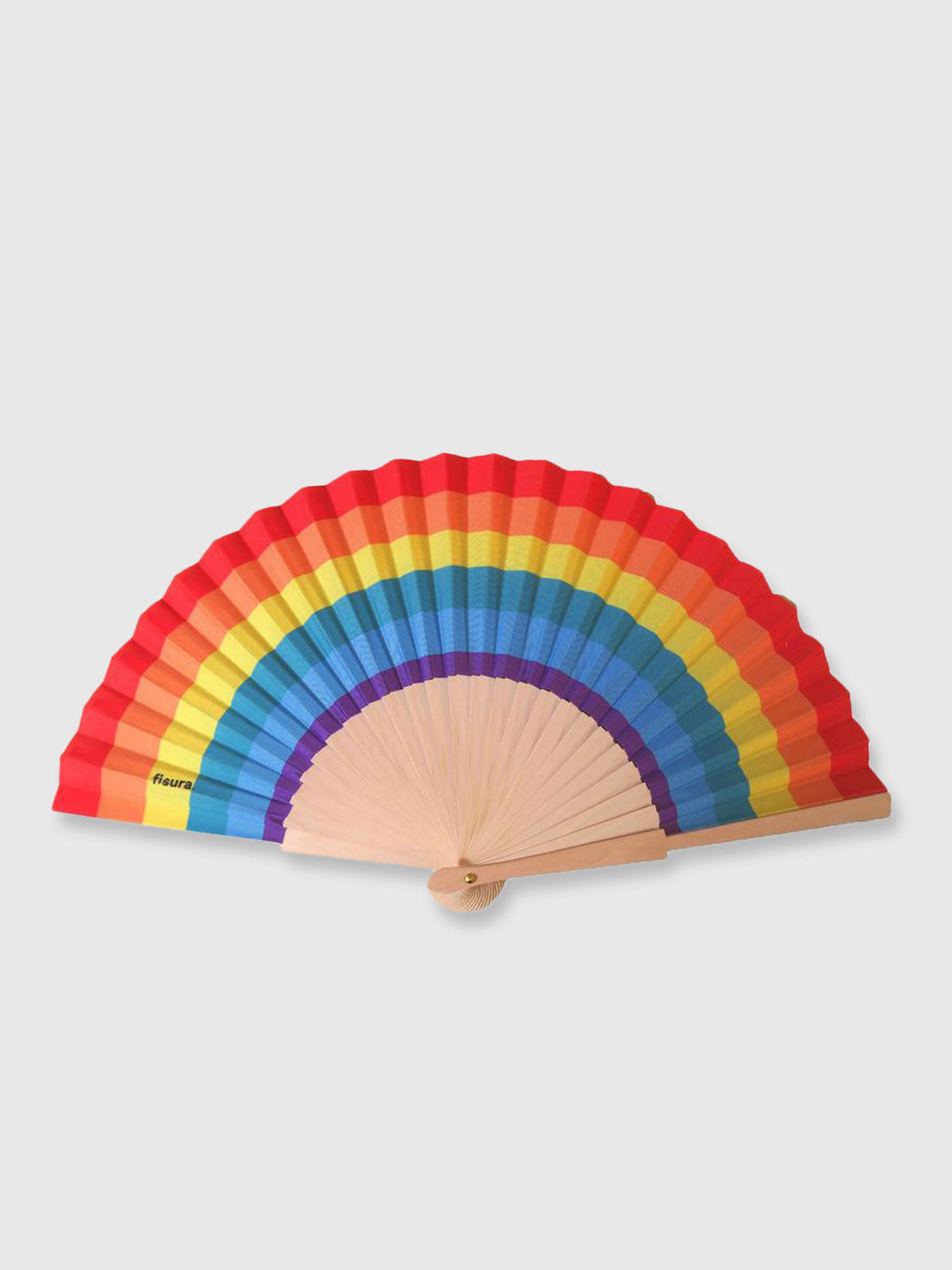 Hand fan 'Rainbow'