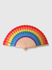 Hand fan 'Rainbow'