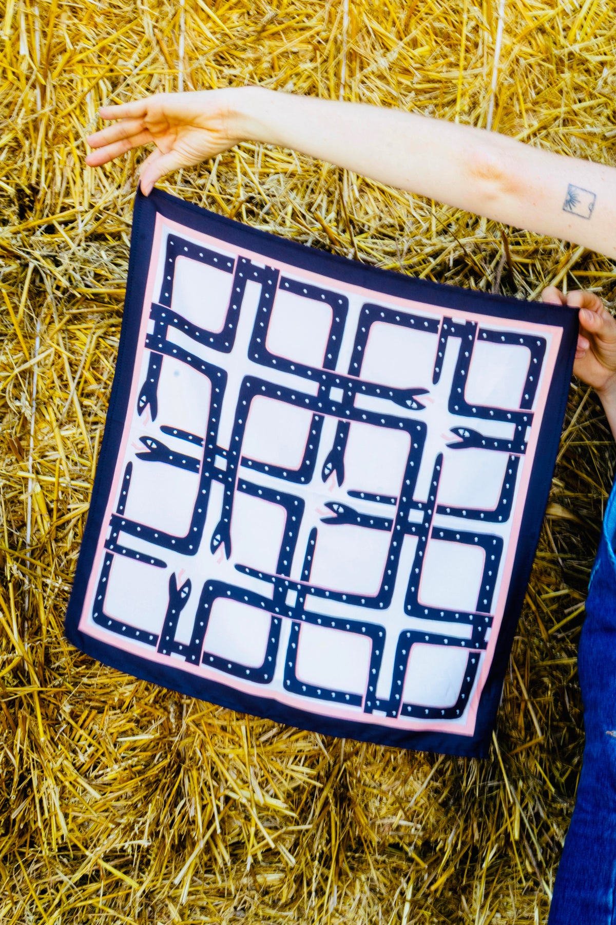 Bandana: Serpientes 50x50