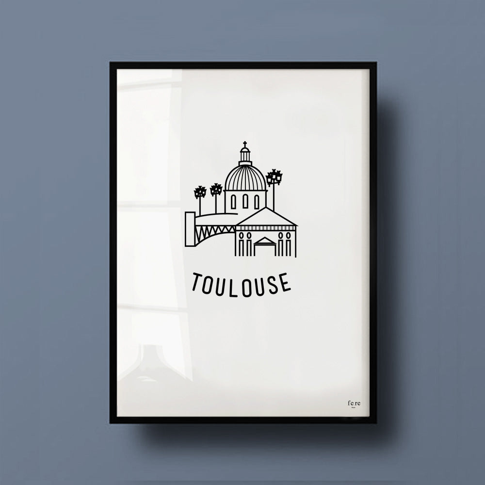 Affiche a4 toulouse