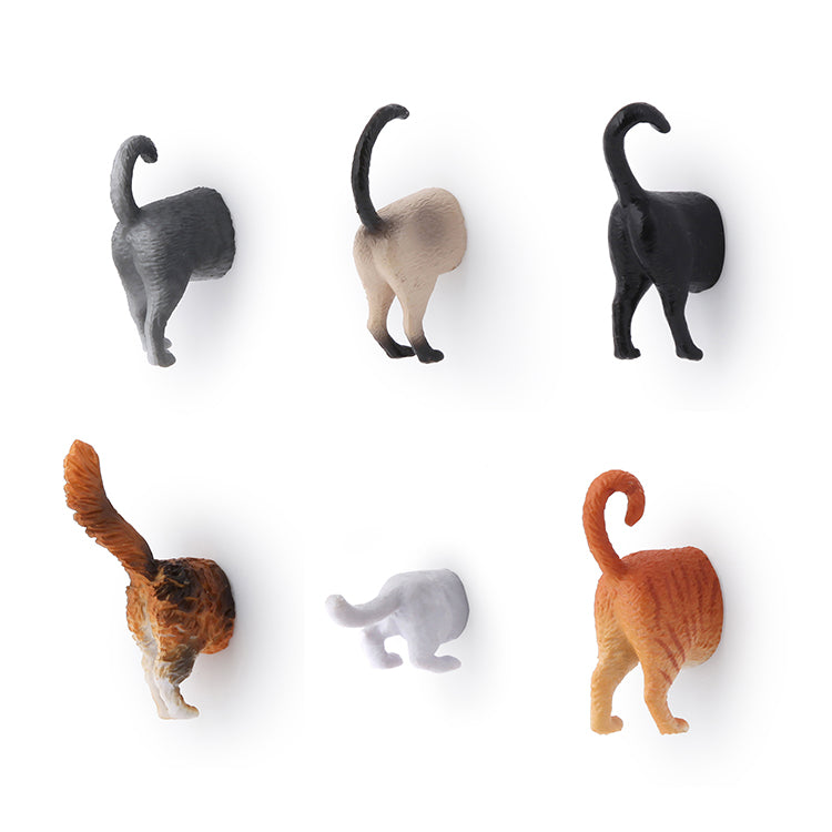 Butt magnets cat