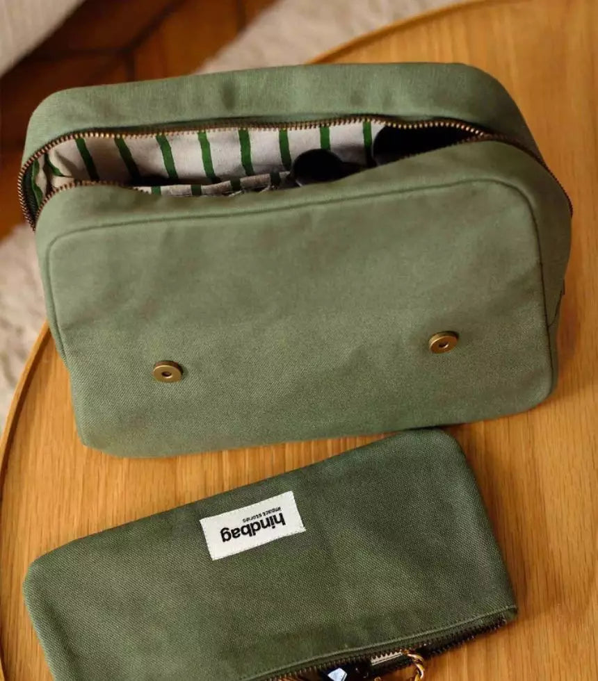 Trousse de toilette Alix Olive
