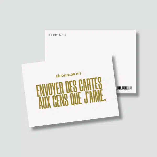 Carte voeux Résolution#1
