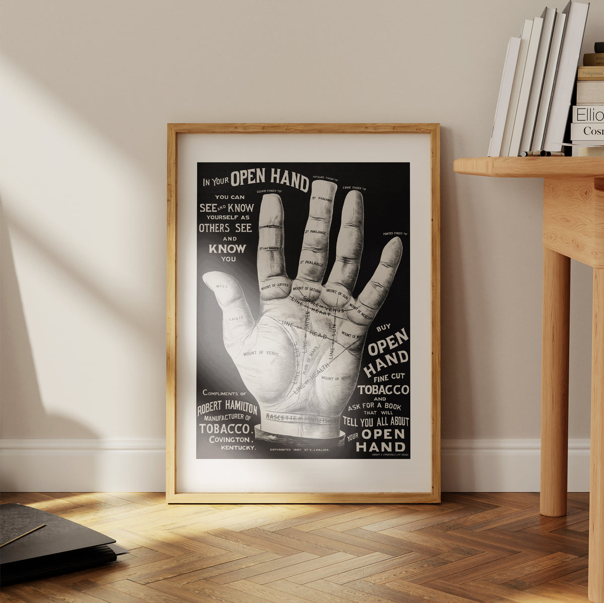 Open hand 40x50