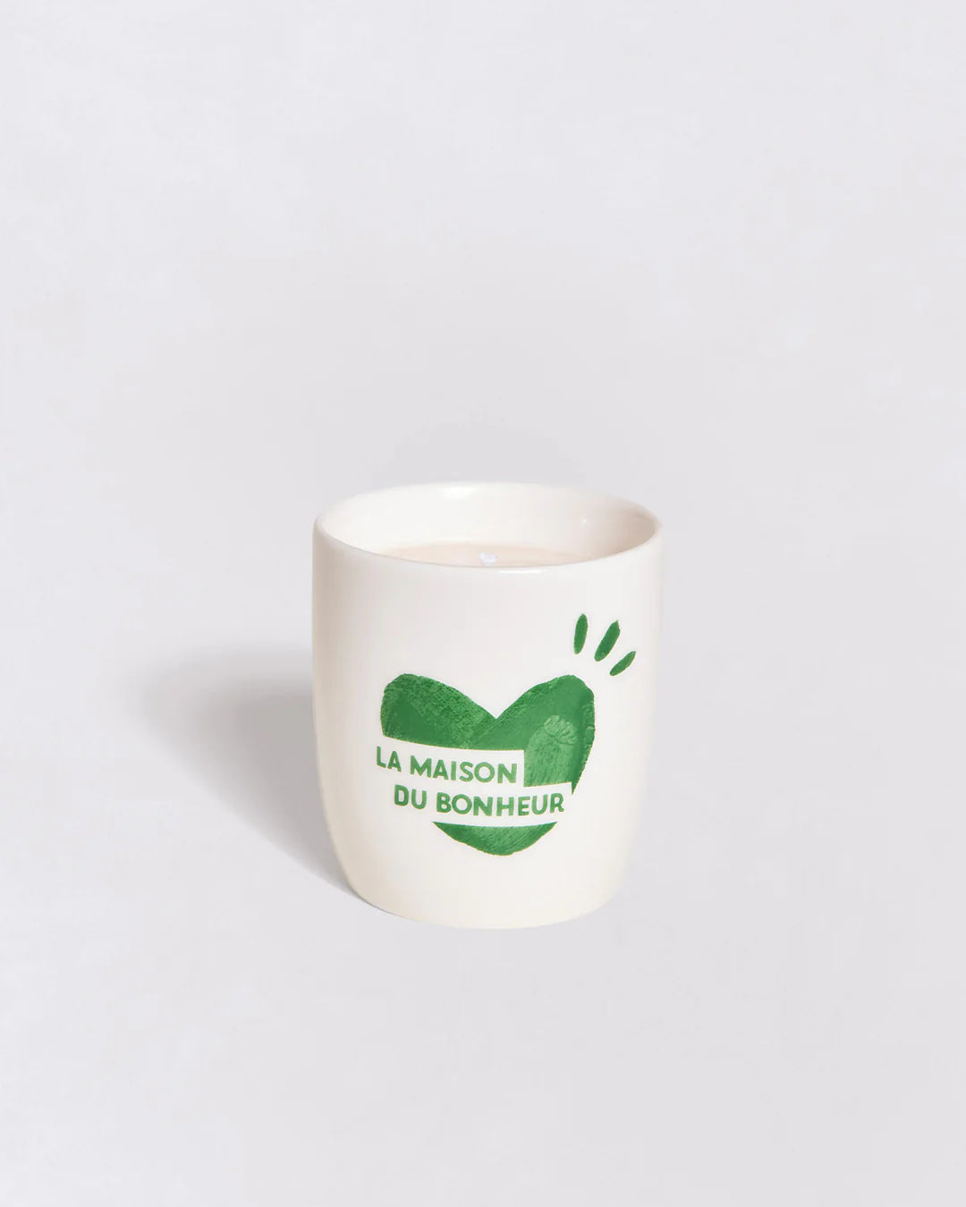 La bougie tasse La maison du bonheur - vert