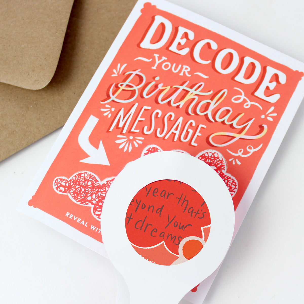 Decoder card birthday cloud