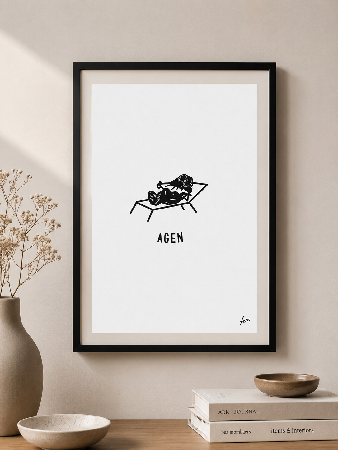 Affiche a4 agen