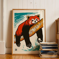 PANDA ROUX 30X40 MAUD PELOQ