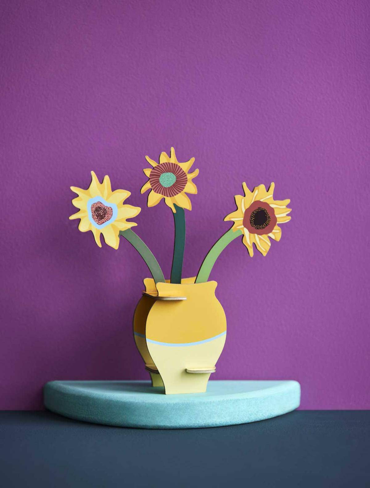 Pop out cards - Van Gogh flowers