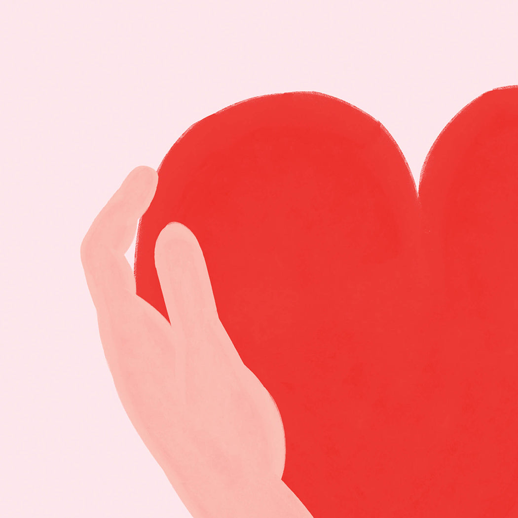 Affiche d’art A3 Mon Coeur pour toi