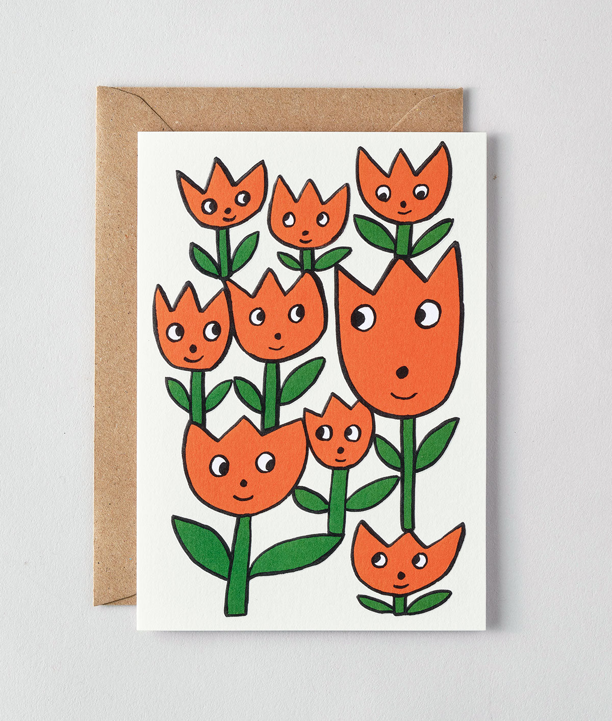 Carte postale - smiling flowers