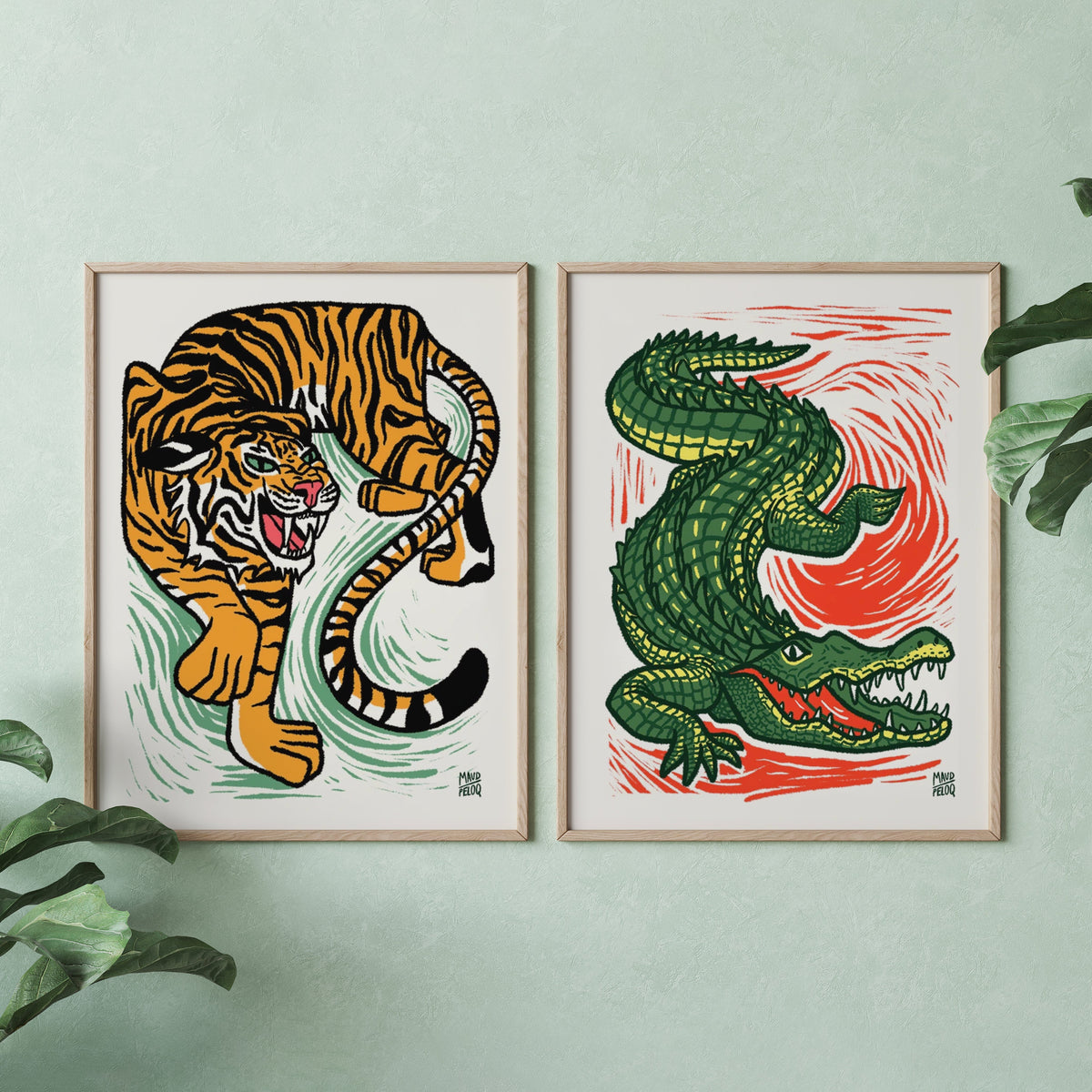 TIGRE 30X40 MAUD PELOQ