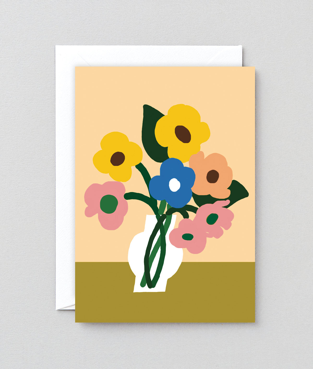 Carte - flowers in vase