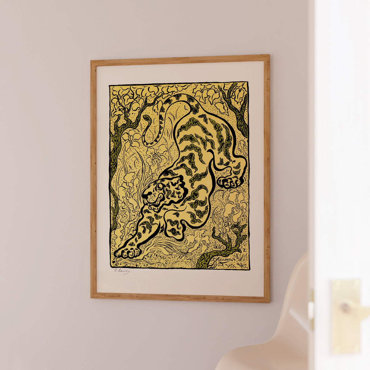 Tigre 50x70