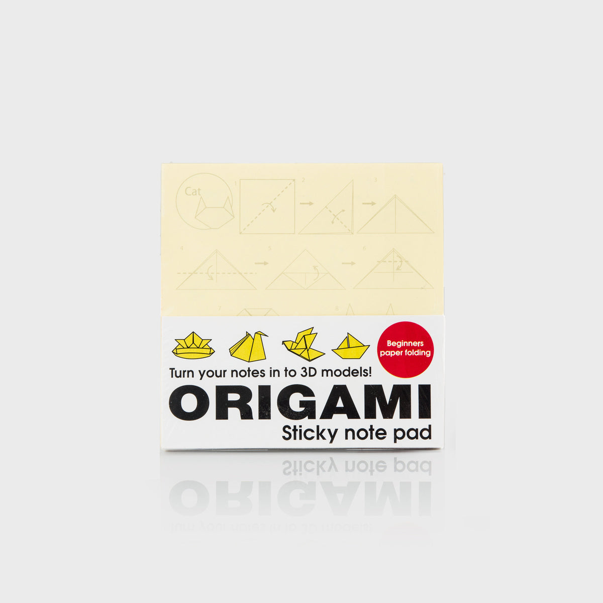 Origami sticky notes