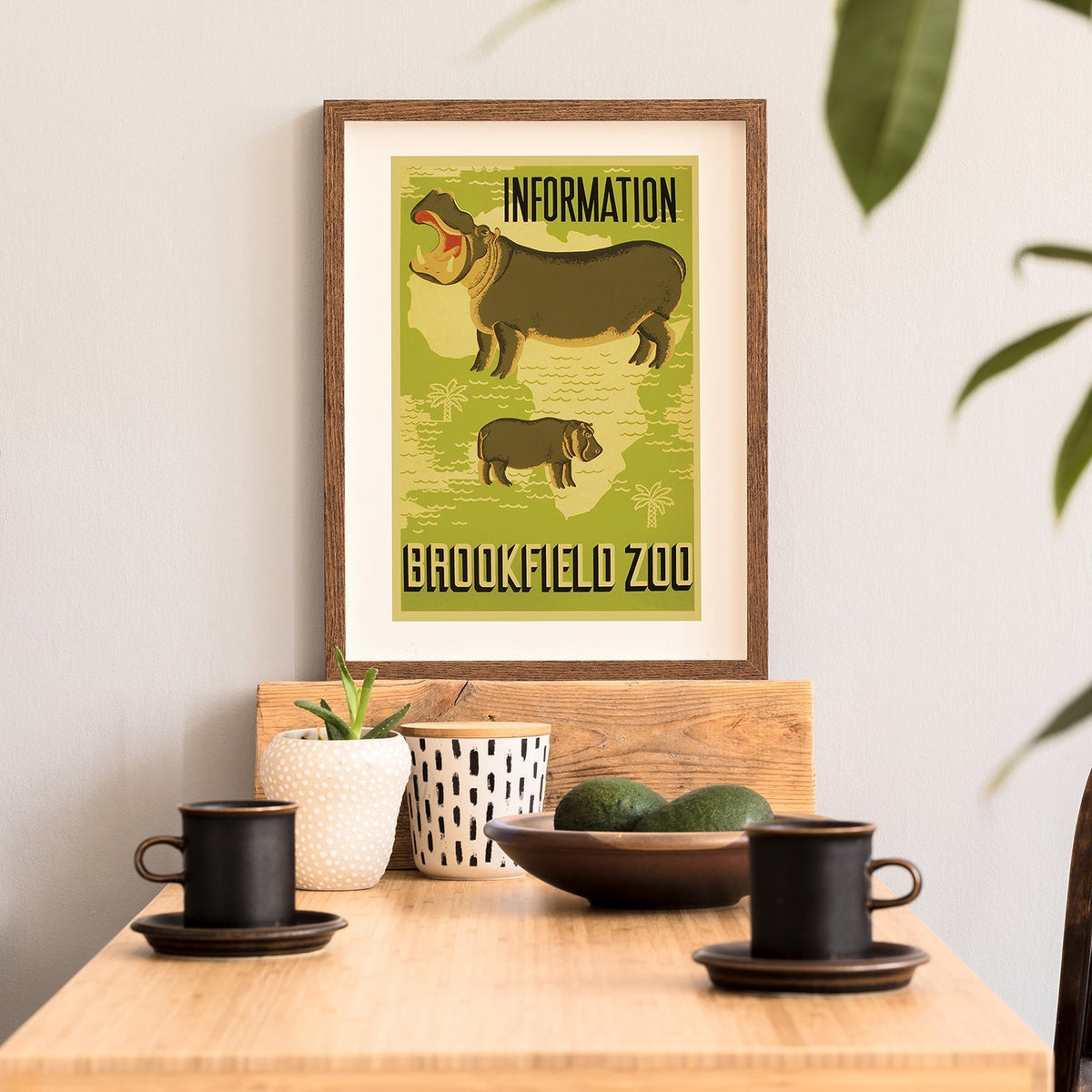 Affiche brookfield zoo 30x40
