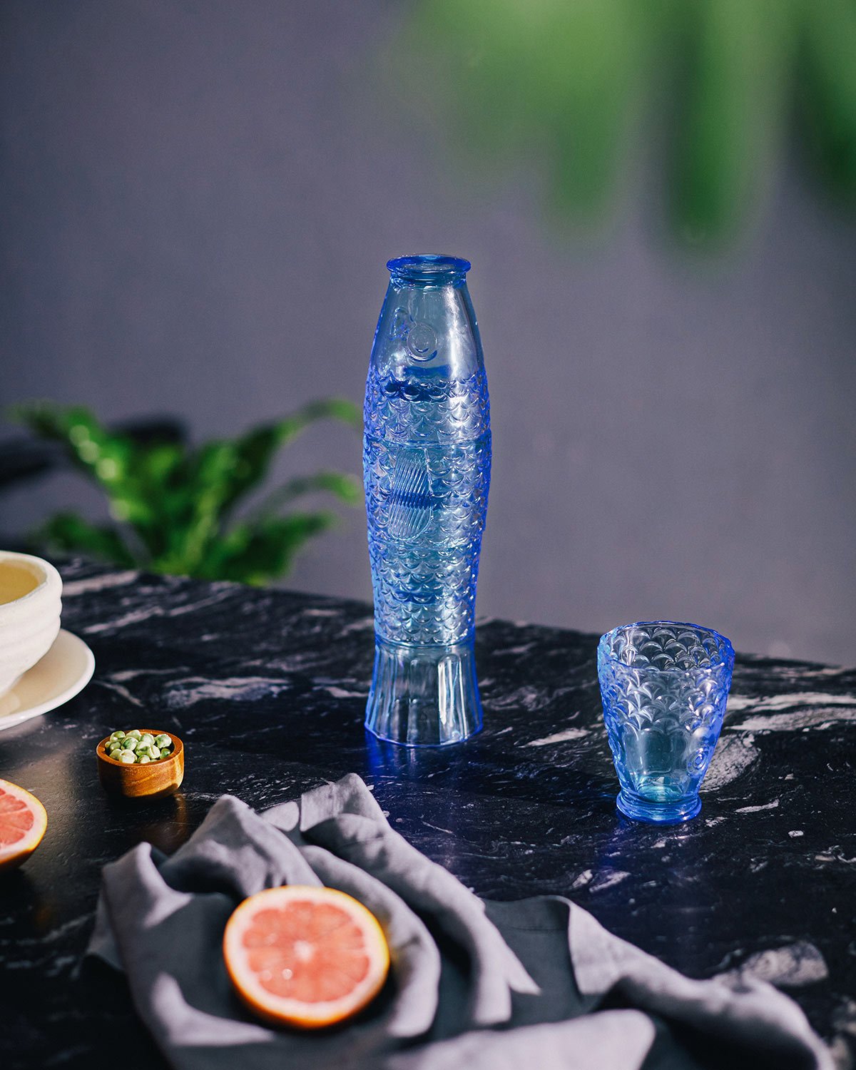 DOIY, Stackable Glasses, L, Koifish, Blu