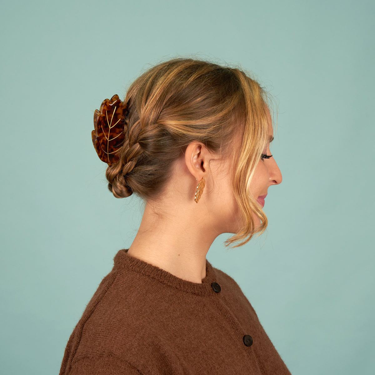 Pince à cheveux Coucou Suzette Feuille