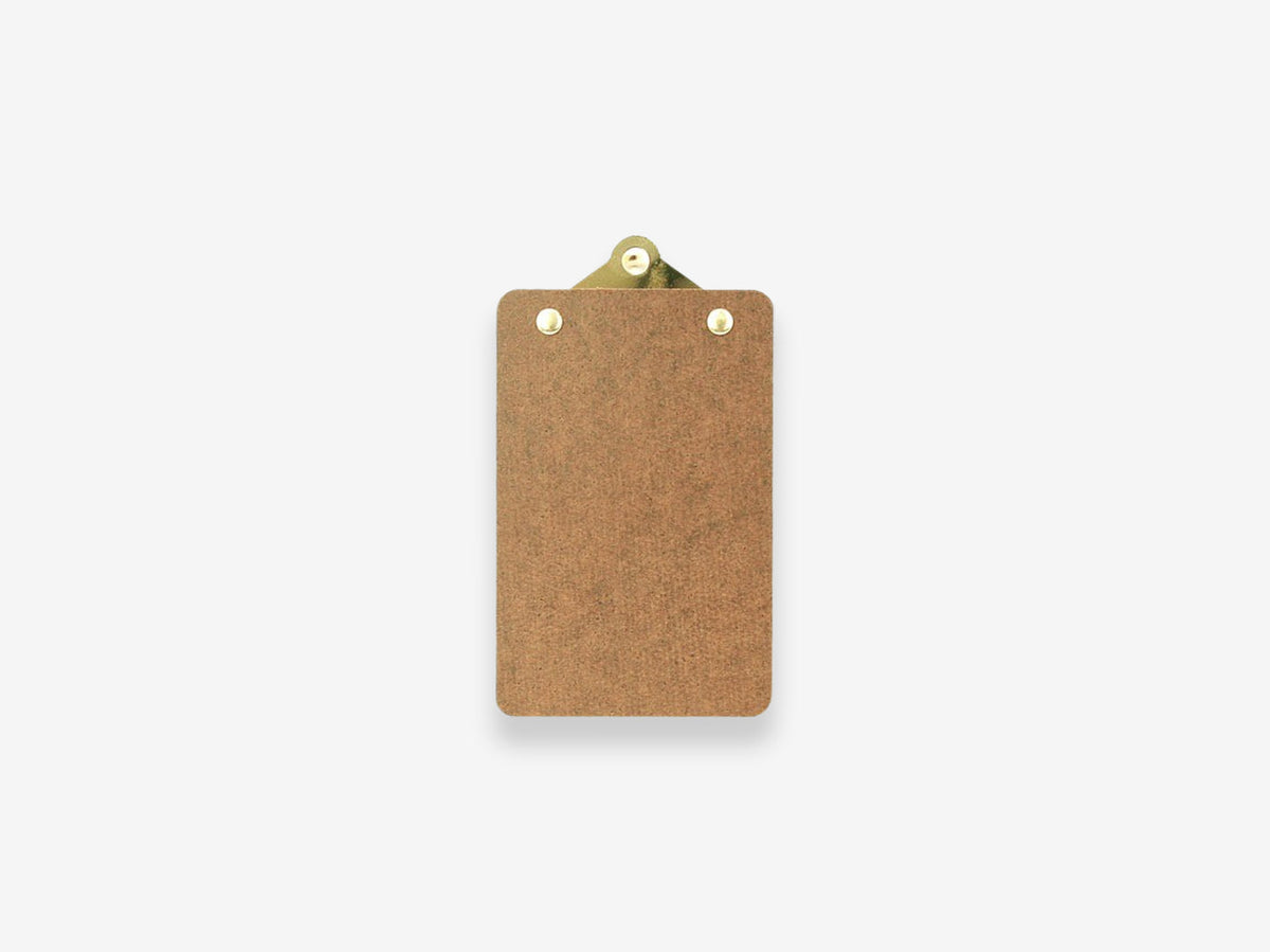 Clipboard Mini Gold