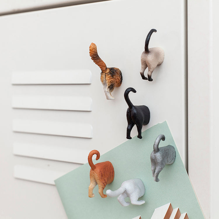 Butt magnets cat