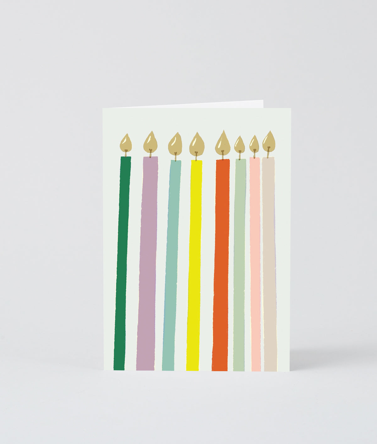 Carte postale - birthday candles