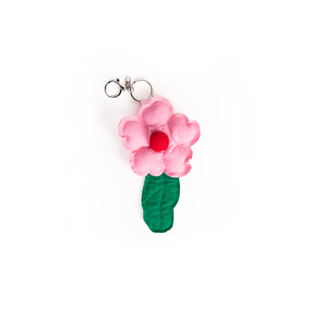Porte-clés fleur s4 puffy