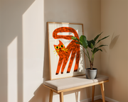 CHAT AGATHE TROUSSEL 50 X 70