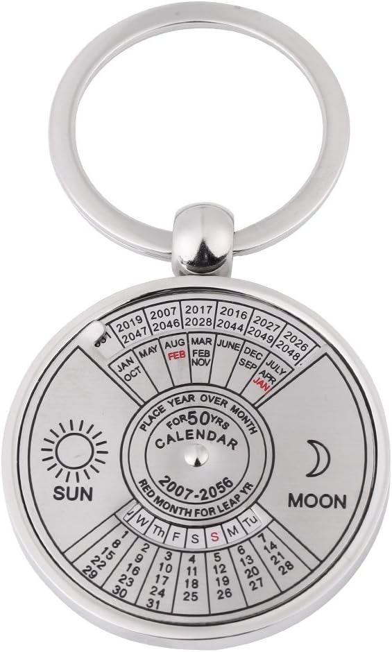 Porte-clés 50 ans Calendrier