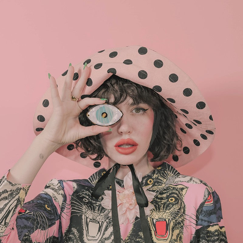 Miroir Oeil - Bleu