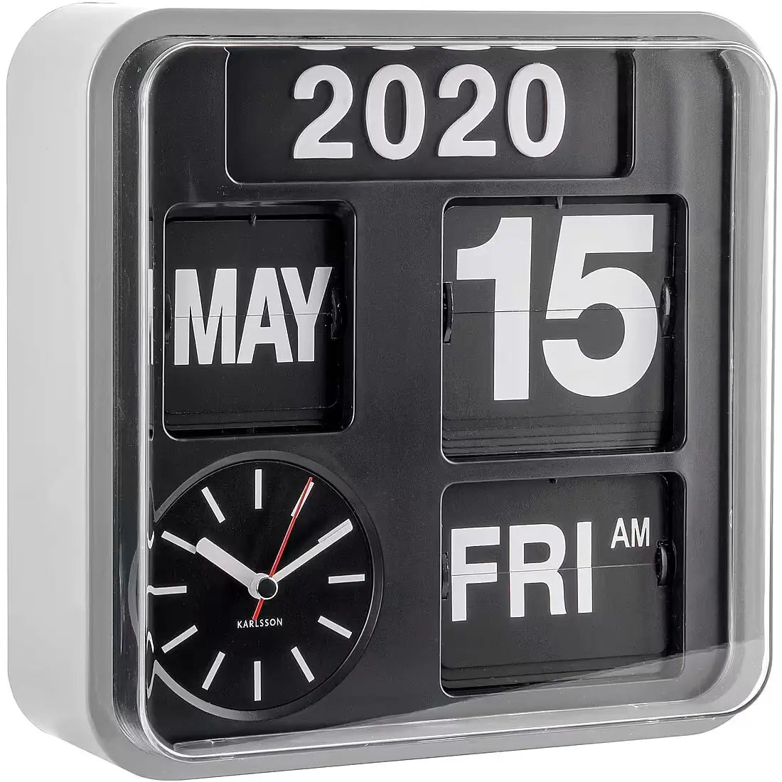 Horloge en plastique Mini Flip 24.5 cm black dial