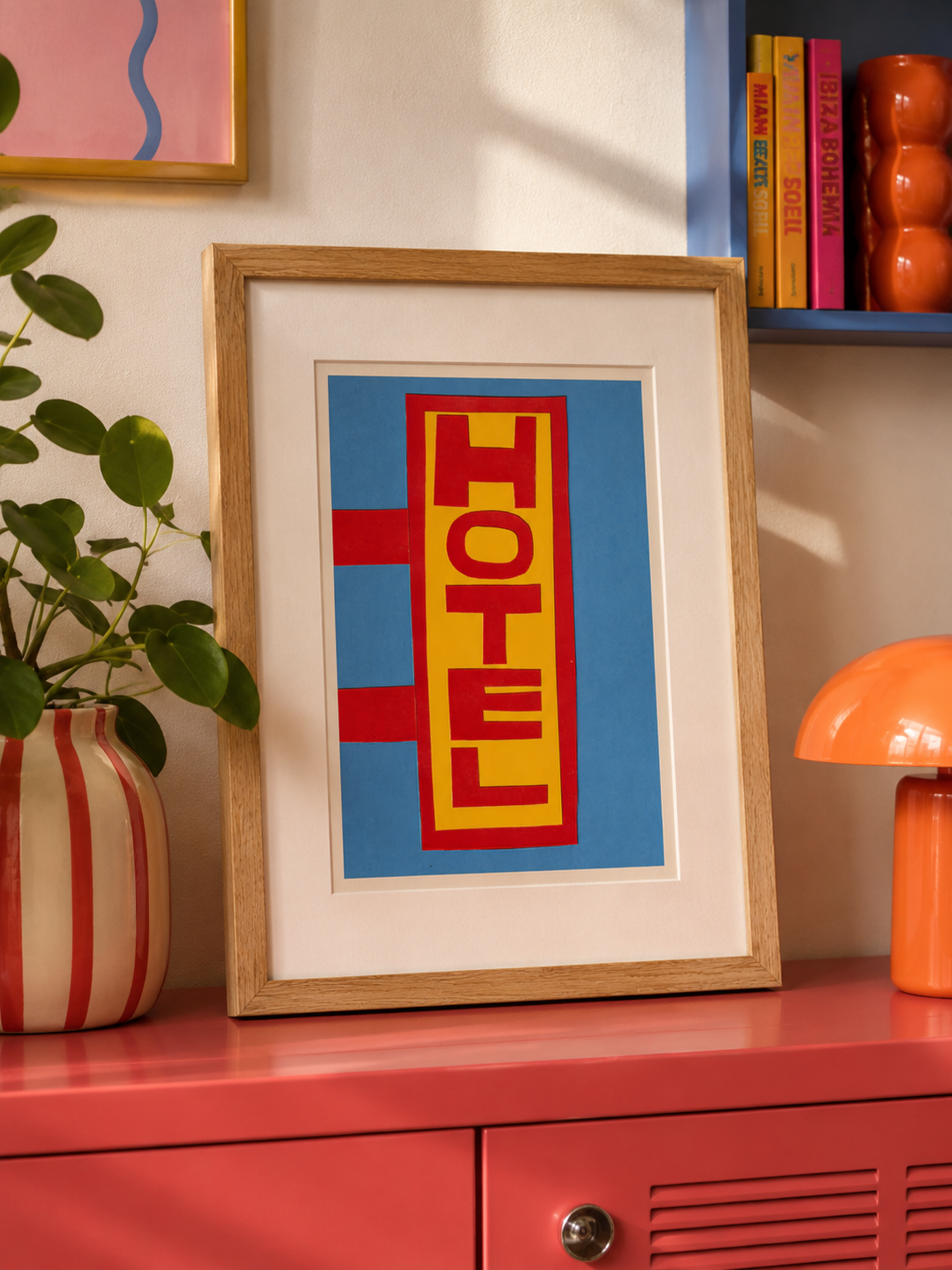 Affiche A4 Maison Moche Hotel