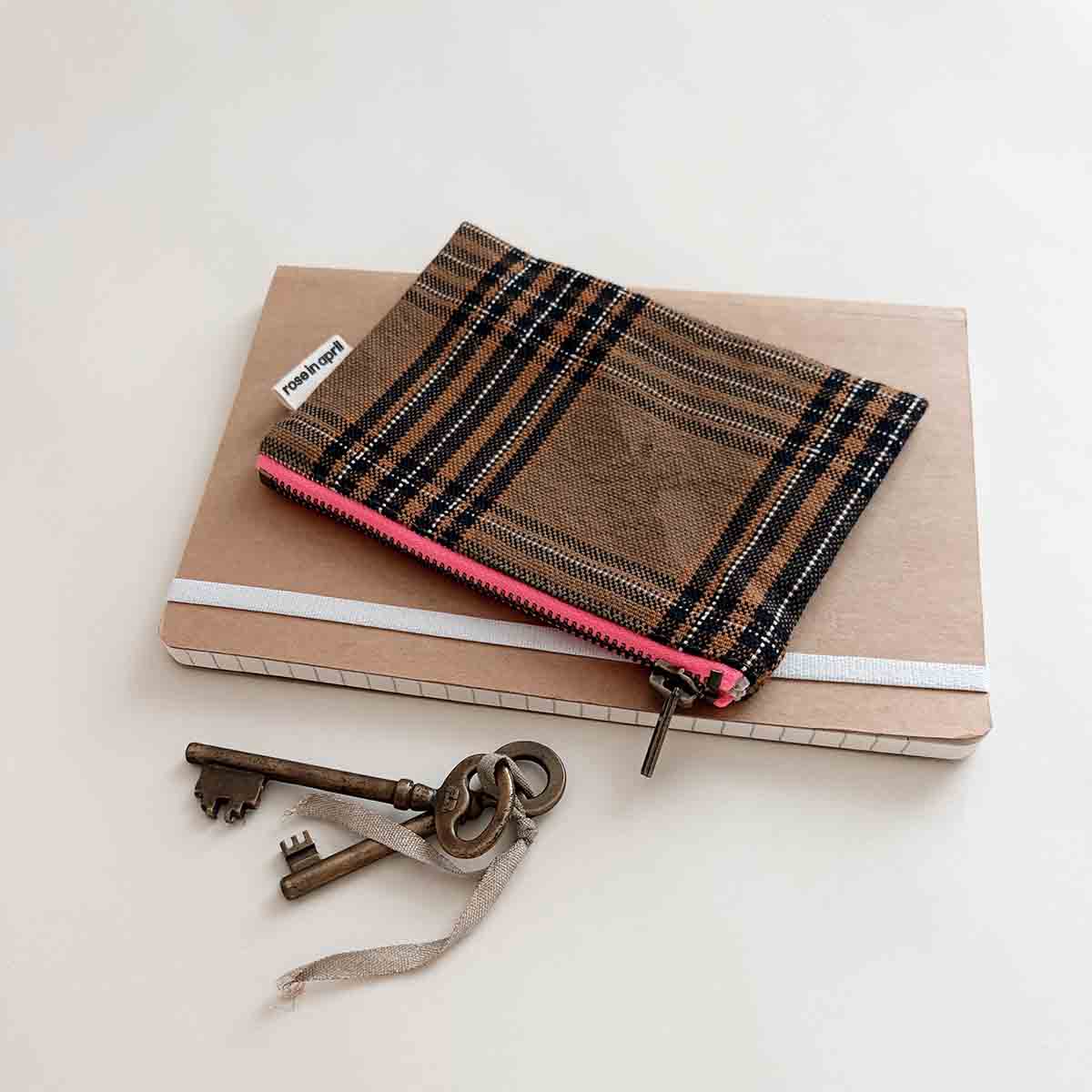 Marie porte monnaie tartan