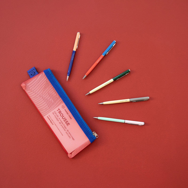 Trousse Rouge - Red pencil case