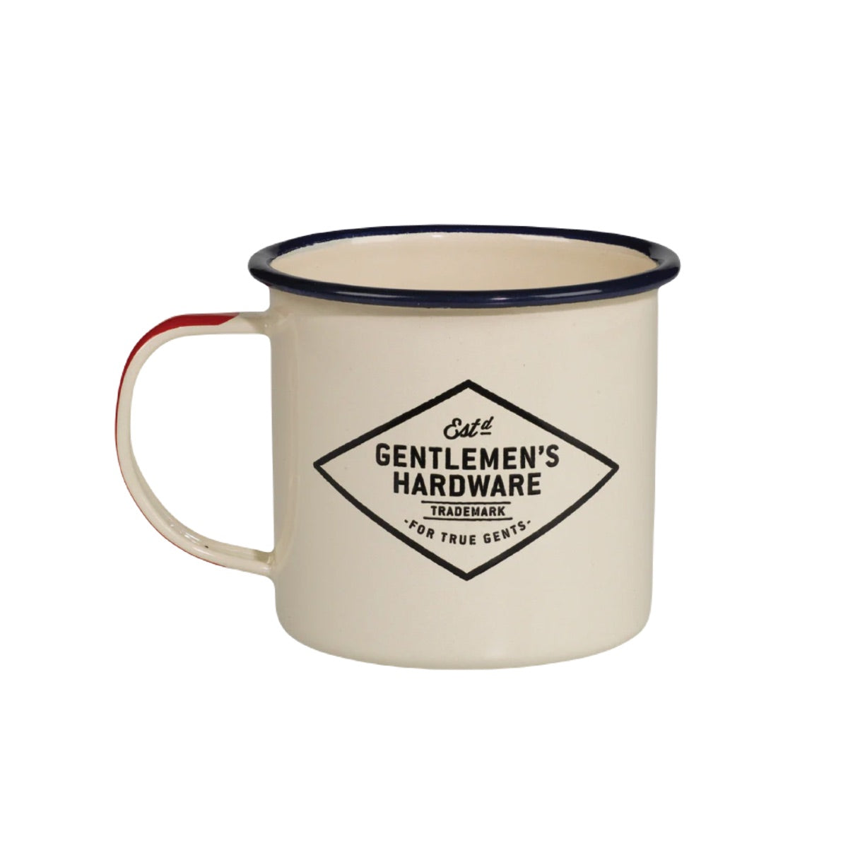 Enamel Mug (375ml) - Adventure Begins - Cream