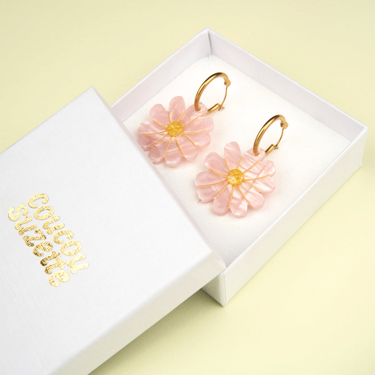 Boucles d'oreilles Cosmos