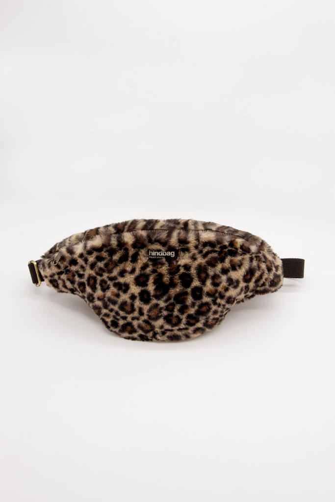 Sac banane Sasha Léopard Beige