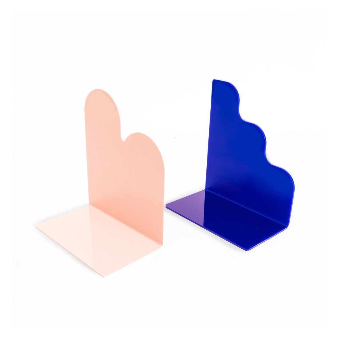 Lot de 2 supports s2 pour livres abstraits