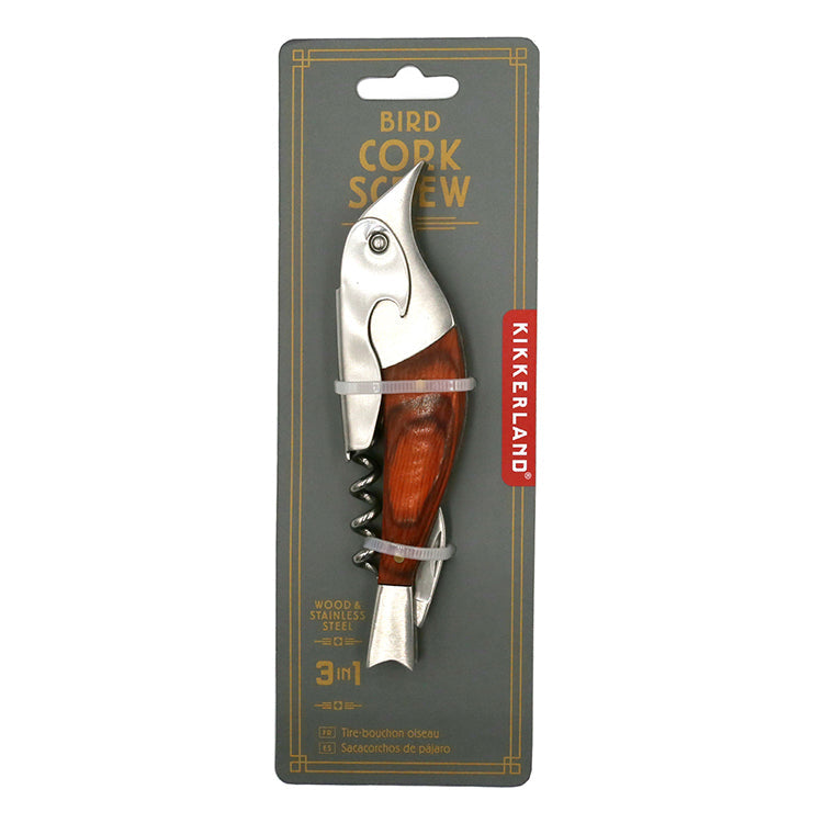 Couteau 3en1 bird cork screw