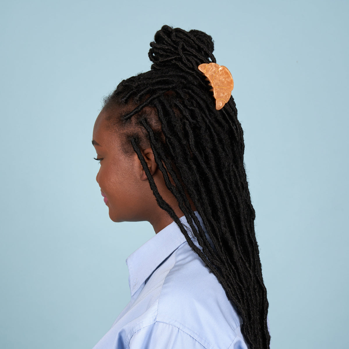 Pince à Cheveux Coucou Suzette Croissant